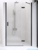 New Trendy New Renoma Black drzwi wnękowe 80x195 cm przejrzyste prawe D-0194A